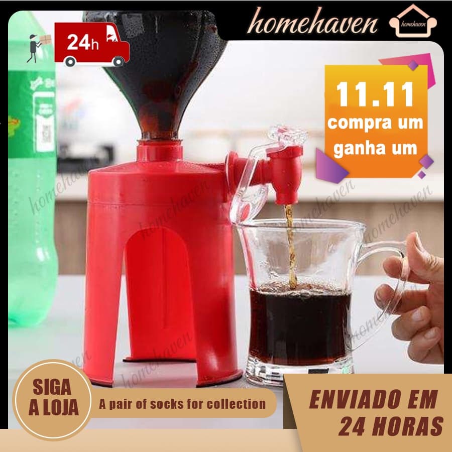 Artefato de distribuição de bebidas com bomba de bebidas de frequência variável portátil para festas de acampamento