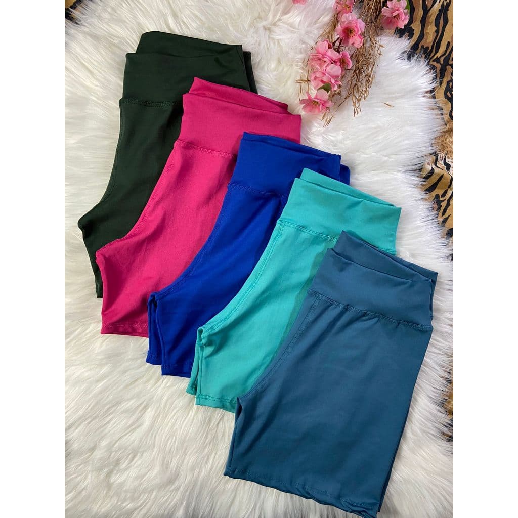Shorts Suplex Legging Academia Cós Alto Não fica Transparente
