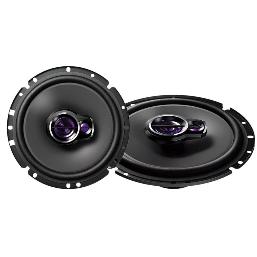 Par Alto Falante Pioneer 5 Ou 6 Polegadas 100w Triaxial Ts1760br Ts1360br Falantes de Porta Carro Caminhao Onibus