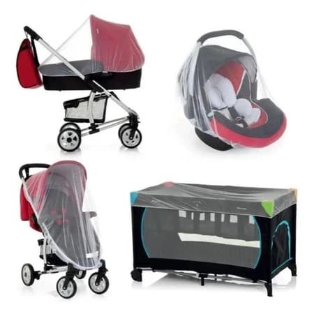 Mosquiteiro Universal Portatil Carrinho,berço,bebe Conforto,cadeirinha de carro
