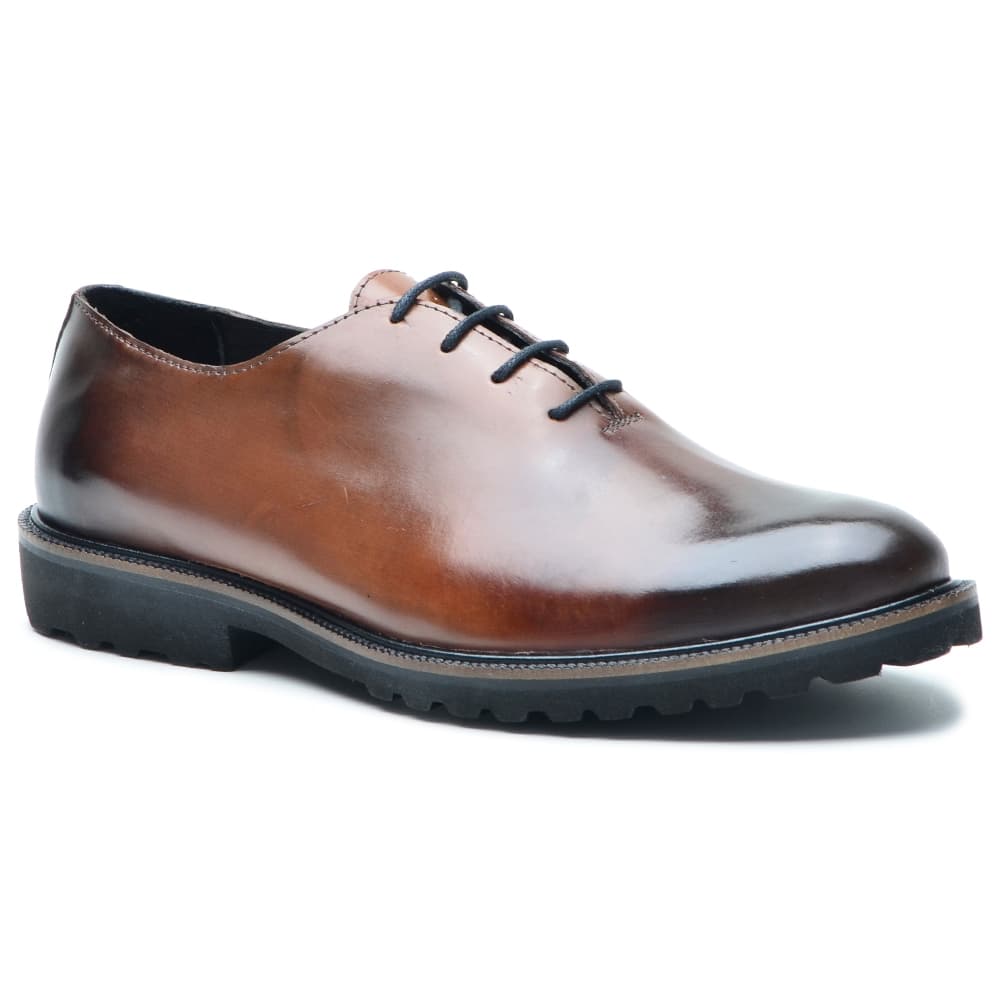 Sapato Social Masculino Oxford Couro Legítimo, Numeração Especial 37-49, Conforto e Estilo, Solado EVA, Pronta Entrega