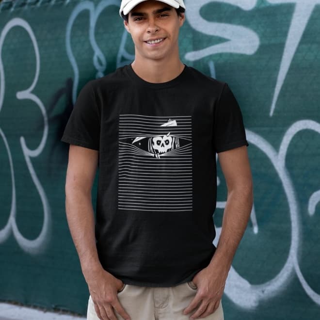 Camiseta preta básica masculina qualidade e conforto, camiseta tecido malha fria