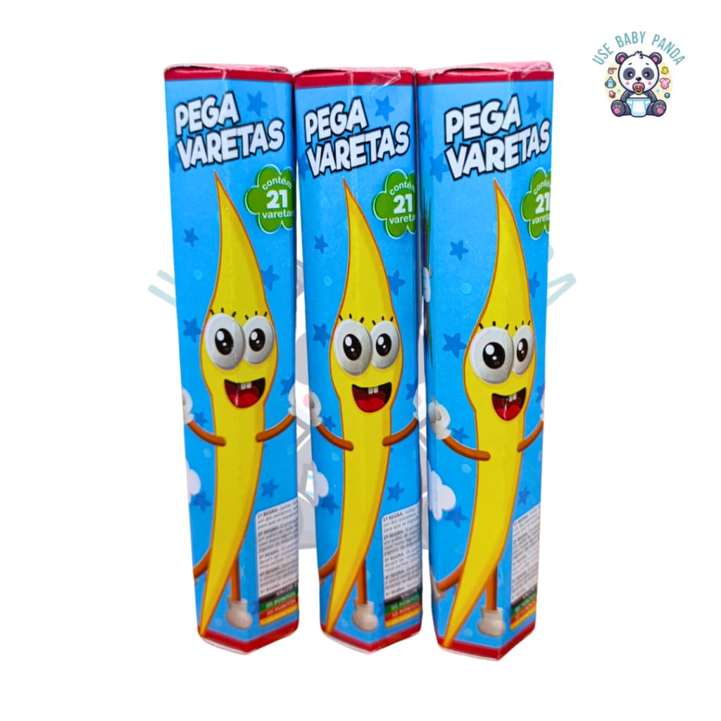 Jogo Pega Varetas Com 21 Varetas de Plástico Brinquedo Infantil