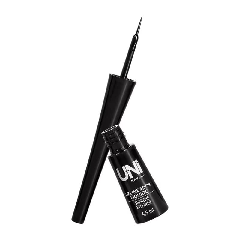 Delineador Liquido Super Black - Uni Makeup