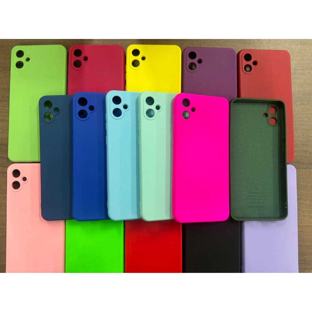 Capa Case Capinha Para Celular A05 Silicone Com Aveludada Protetora