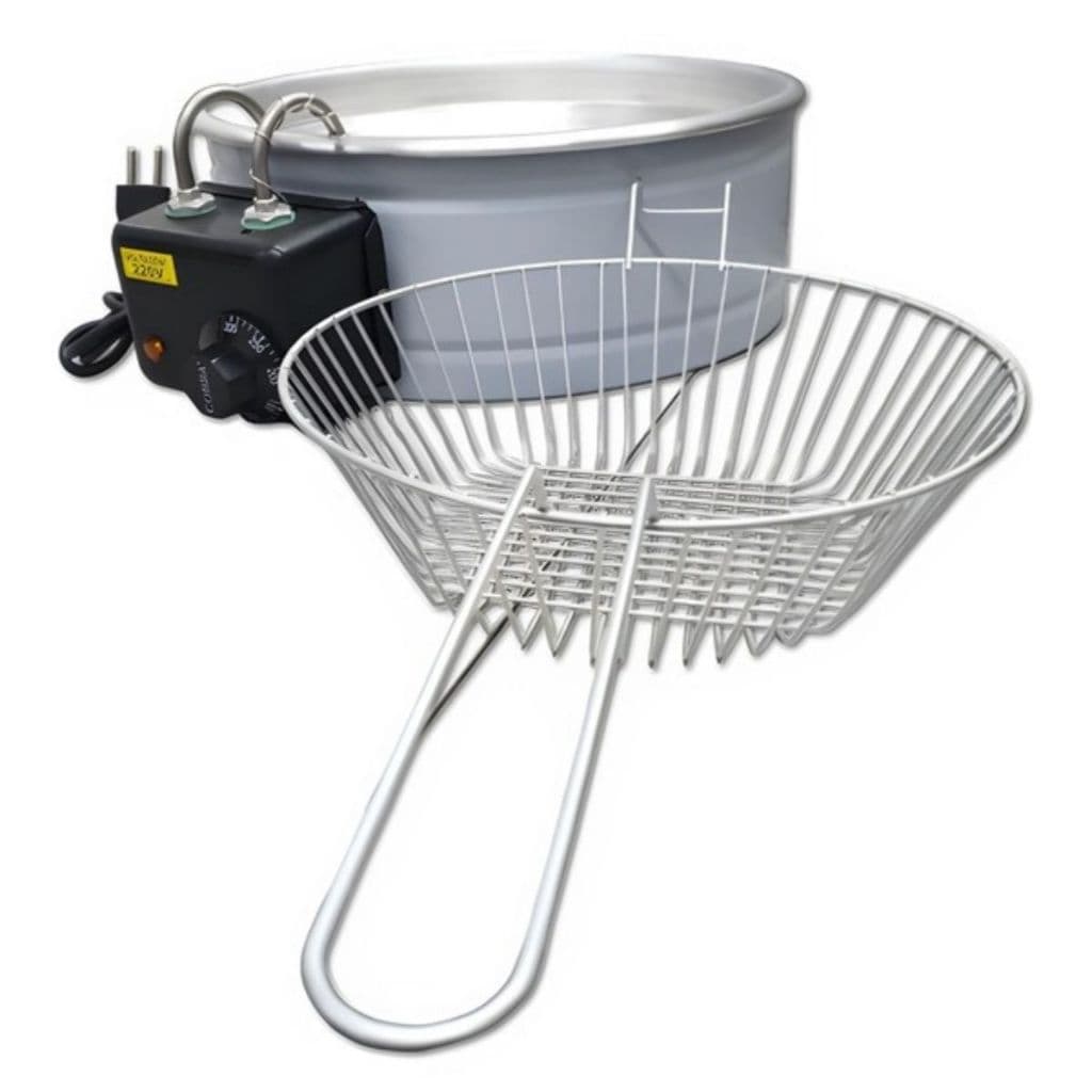 Fritadeira Elétrica Tacho Redonda 5l Profissional Fritura