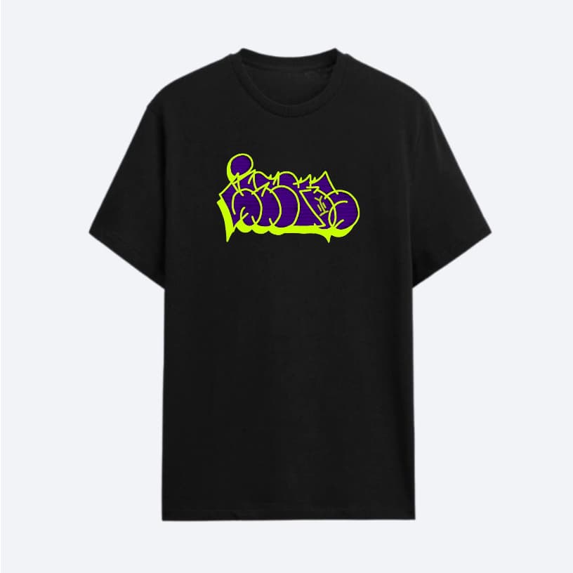Camisa Estilo skatista Streetwear Sk8 camiseta sk8 Rua Algodão Estampa Grafit