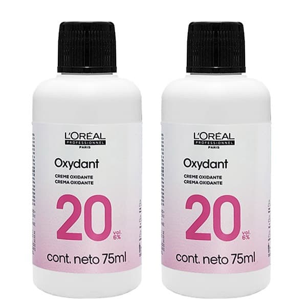 Loreal Kit c/2 Água Oxigenada 20 Volumes 75 ml