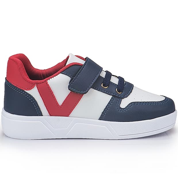 Tênis Infantil Masculino Casual Com Carrapicho Super Macio Lançamento