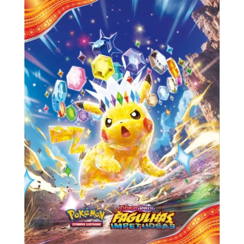 Cartas Pokémon Coleção Fagulhas Impetuosas Originais Normal 001/127