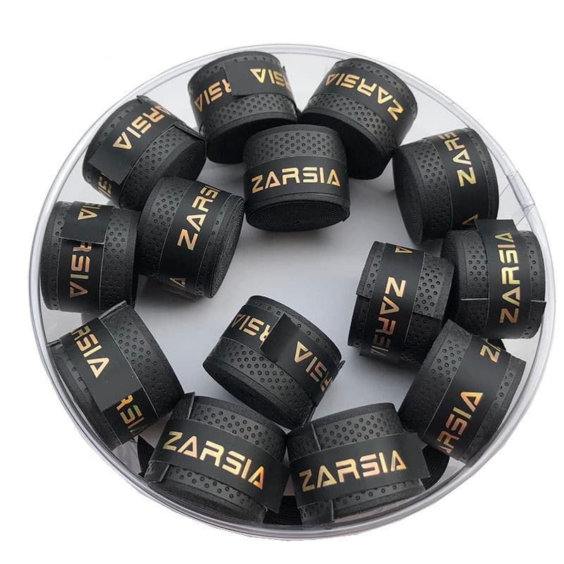 Kit 3 Overgrip Preto Raquete Tenis Beach Tennis Padel Badminton Fita Grip