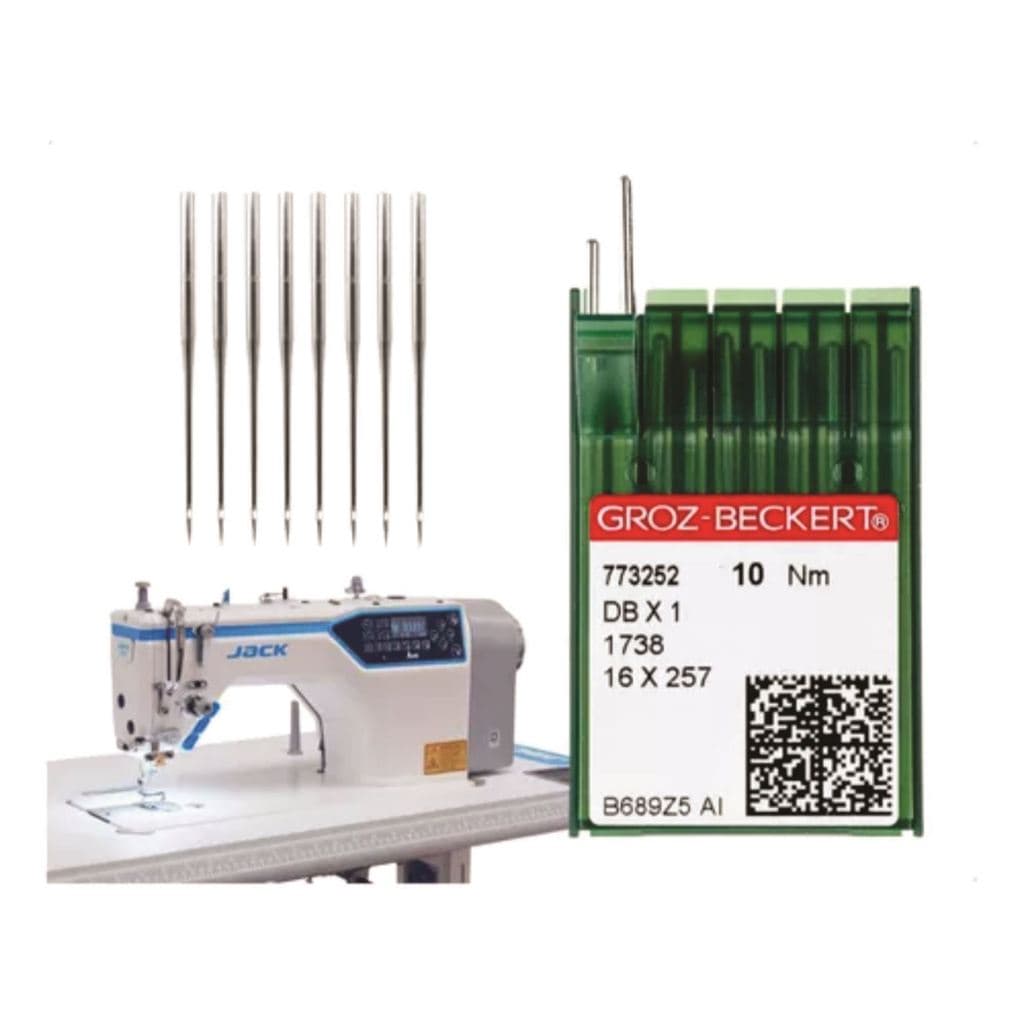 Agulha Maquina Reta Industrial Jack Cabo Fino Dbx1 1738 Dlx1