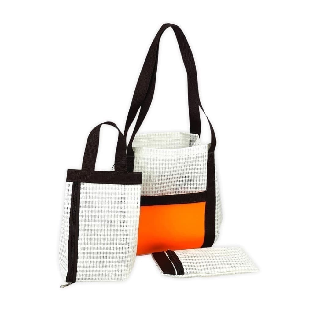 Kit Bolsa de Praia Necessaire e Porta Chinelo Impermeável Lindo Melhor Custo benefício Barata