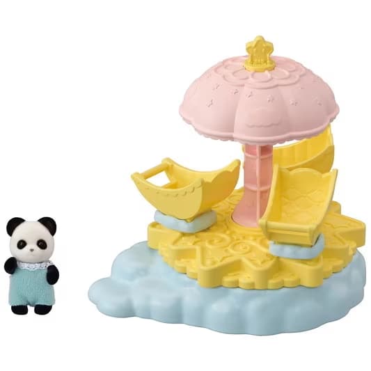 Playset Sylvanian Families  - Carrossel Estrela para Bebês