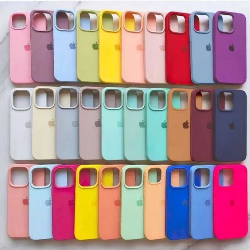 Capa Case Capinha Silicone Aveludado iPhone 16 Pro/16 Pro Max