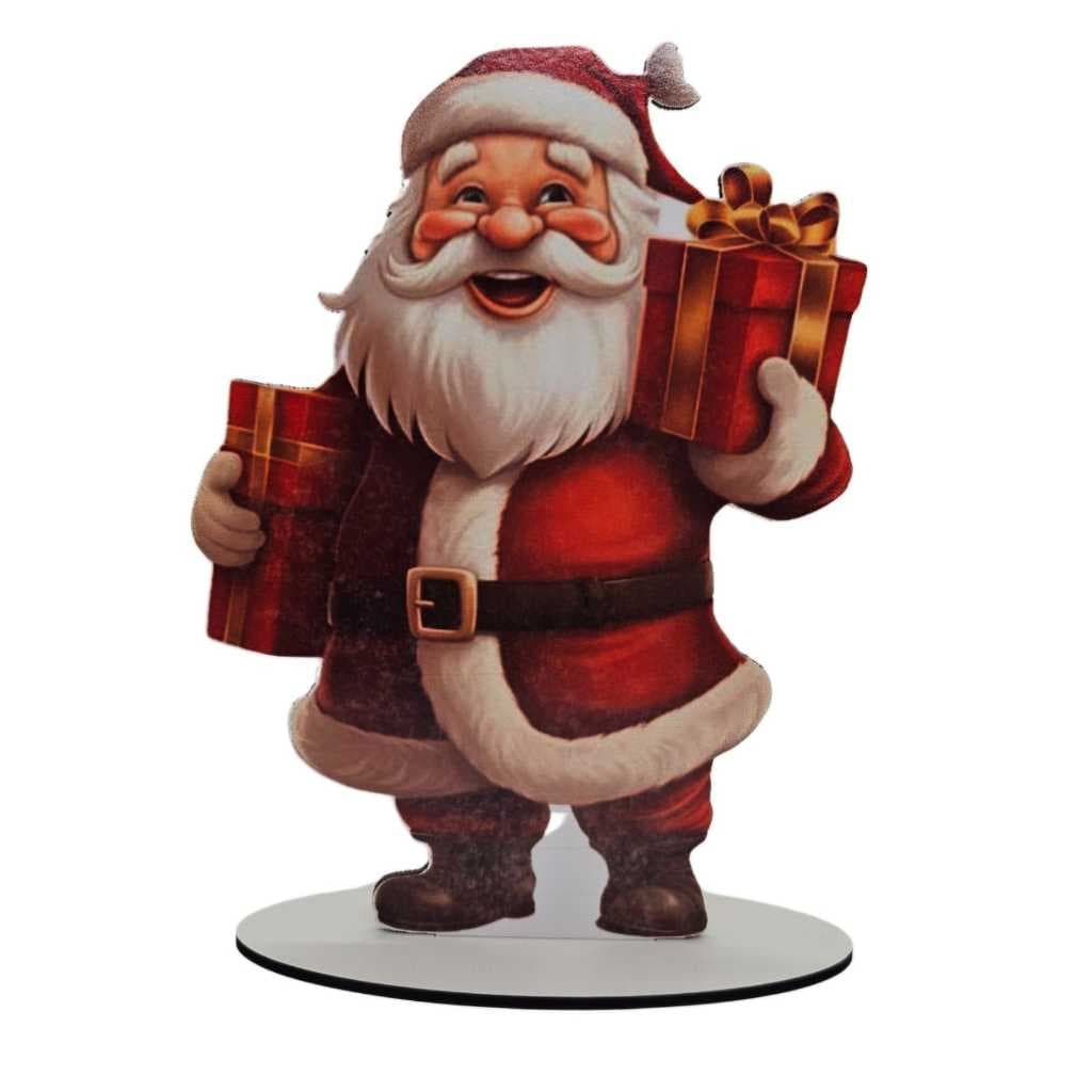 PAPAI NOEL ENFEITE DE NATAL CENTRO DE MESA DE NATAL PRESENTE NATALINO