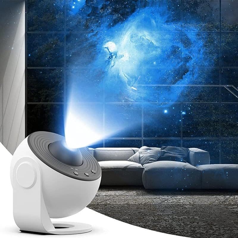 Luz Noturna Galáxia: Projetor 360  Céu Estrelado para Quarto Infantil, Casamento e Dia dos Namorados