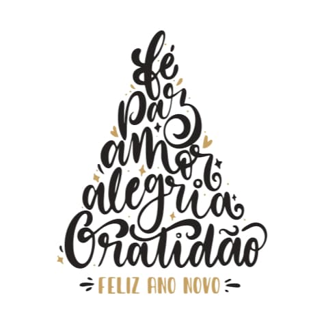 100 UNIDADES ADESIVO FELIZ ANO NOVO