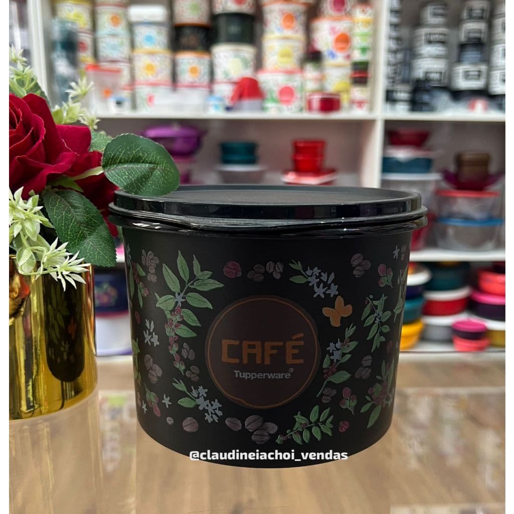 TUPPER CAIXA CAFE FLORAL 700G