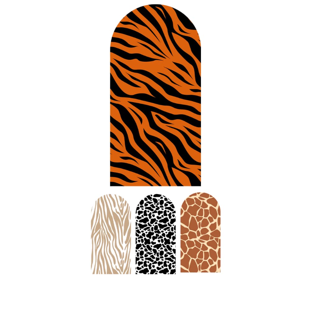 Painel Romano com Elástico Tecido Sublimado 3D Animal Print 1,00x2,00
