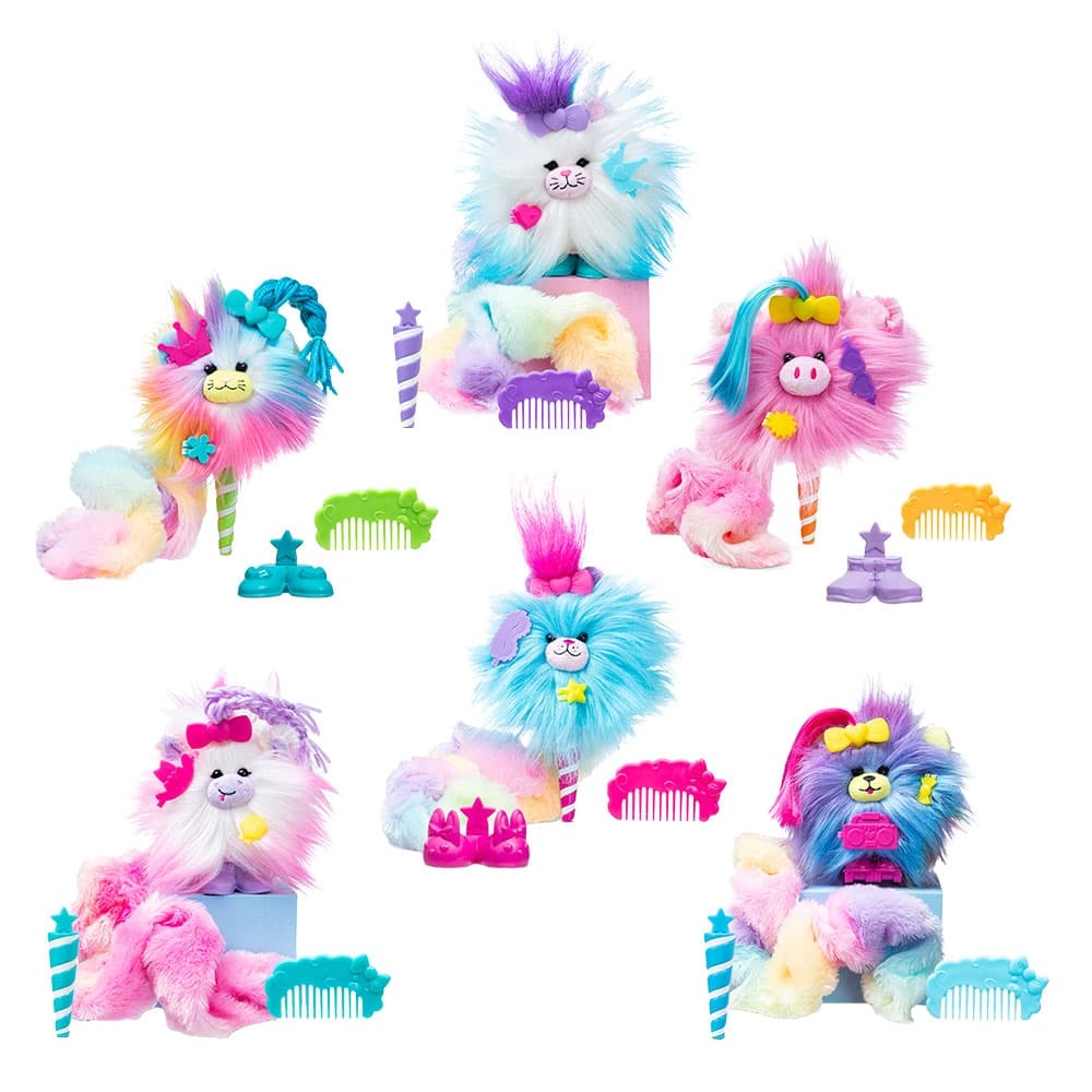 Pelúcia Surpresa Cotton Candykins Algodão Doce com Cheirinho Multikids BR2415