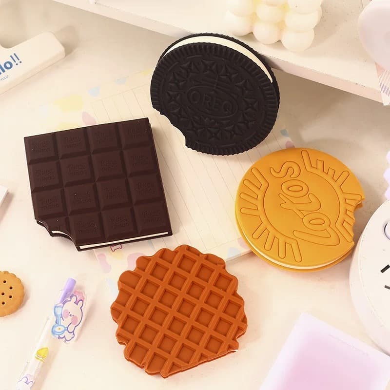 Bloco Formato Barra De Chocolate Anotações Com Cheirinho De Chocolate 80 Folhas Papelaria Fofa