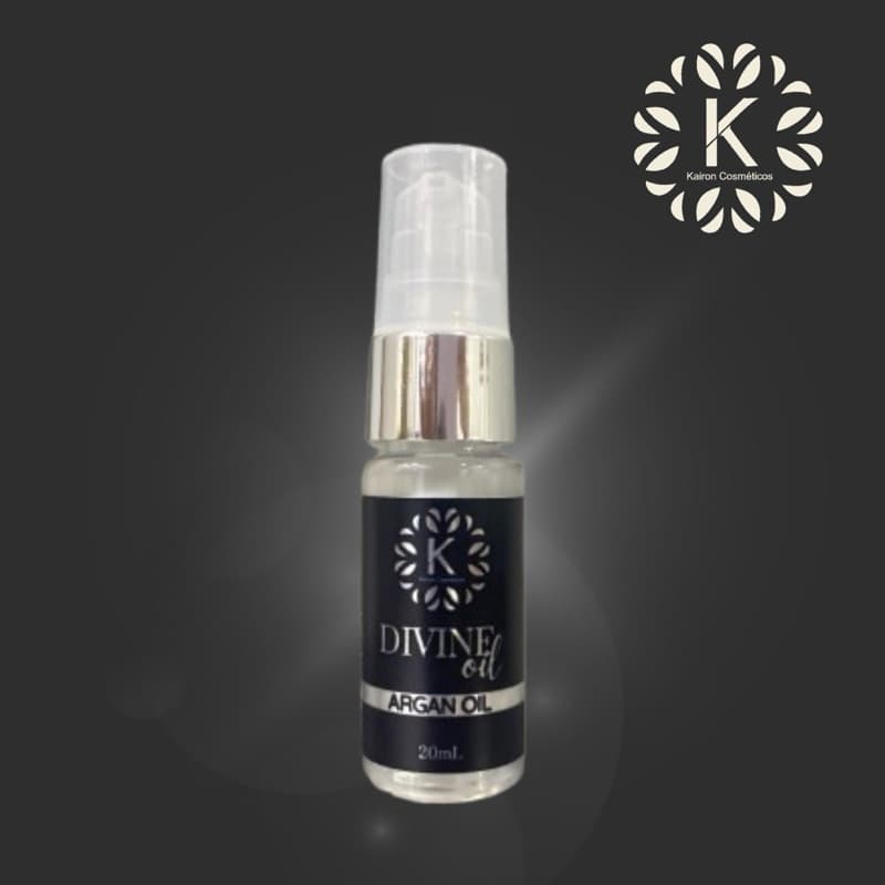 Óleo de Argan DIVINE OIL Reparador de Pontas 20mL Kairon Cosméticos