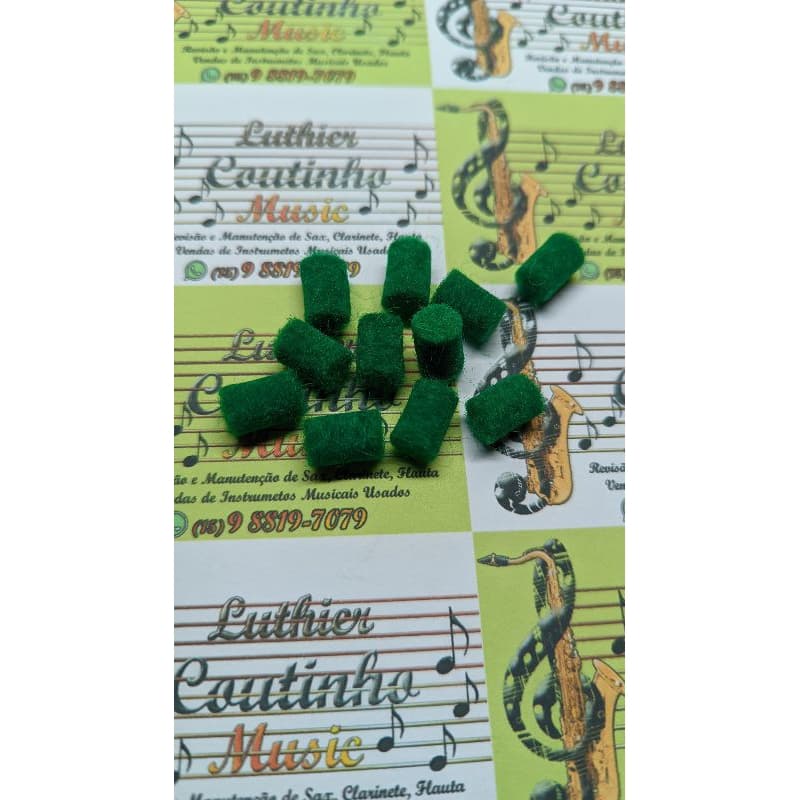 kit 4 Feltros Reparo Saxofone