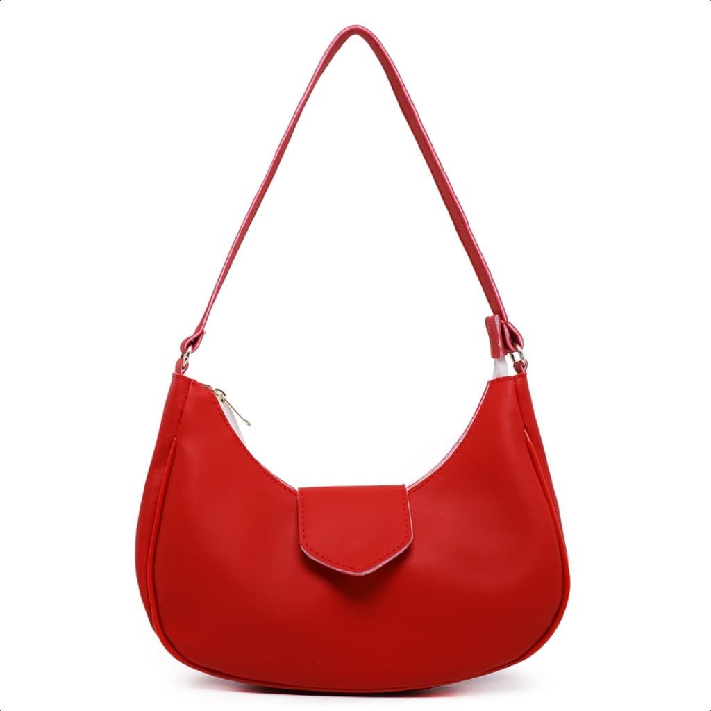 Bolsa Femininas De Ombro Bolsa Feminina Média Meia Lua Color