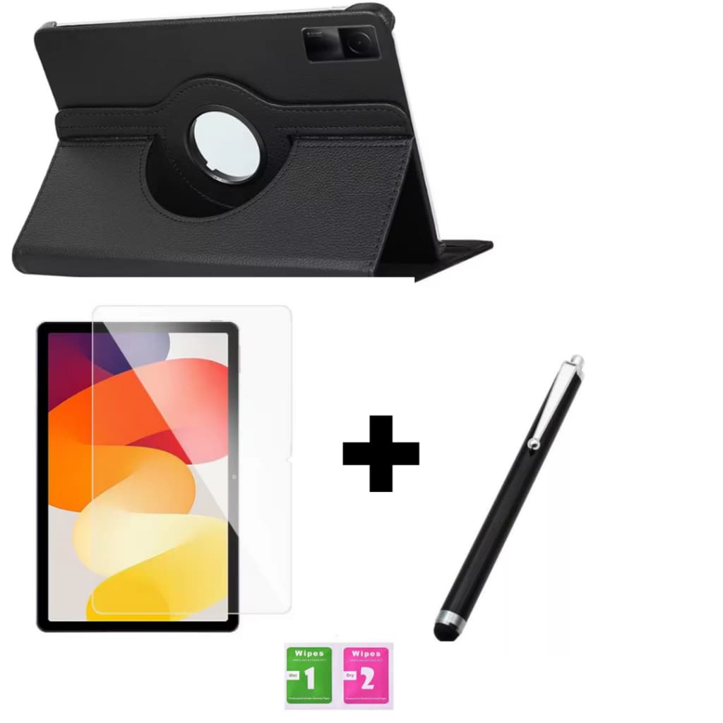 Capa Giratório Para Tablet Redmi Pad Se 11'' 2023 + caneta+Pelicula