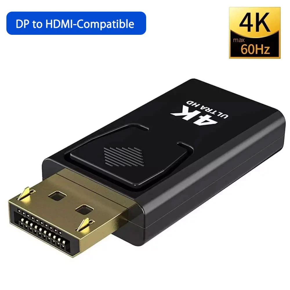 Adaptador Conversor HDMI para DisplayPort UHD DP 4K x 2K Ultra HD, Tv, Monitores