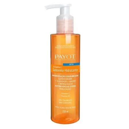SABONETE LIQUIDO DETOX VITAMINA C 220ML PAYOT ORIGINAL