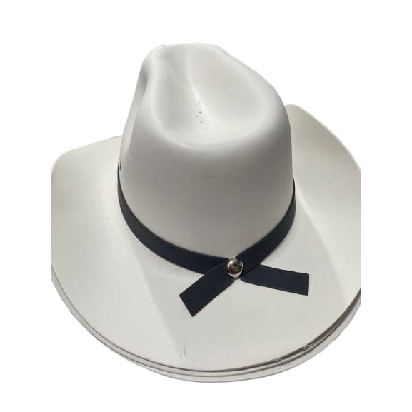8 chapéu branco cawboy
