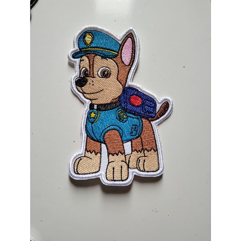PATCH BORDADO TERMOCOLANTE-CHASE PONTOS LEVES