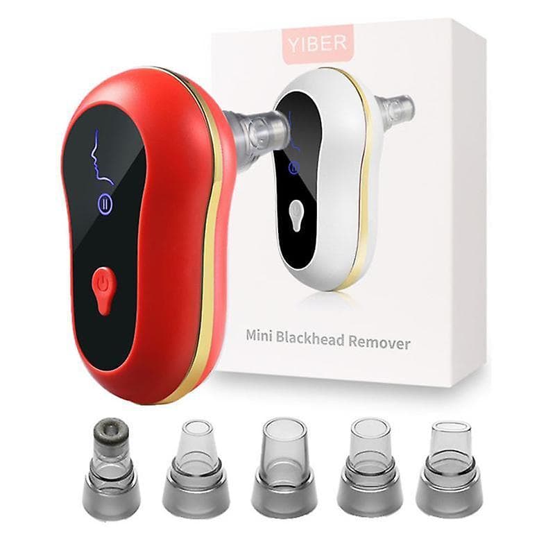 Removedor De Cravos/Nariz/Rosto 3 Modos 5 Aspiradores Ajustável USB Recarregável Limpador De Poros Da Face A Vácuo