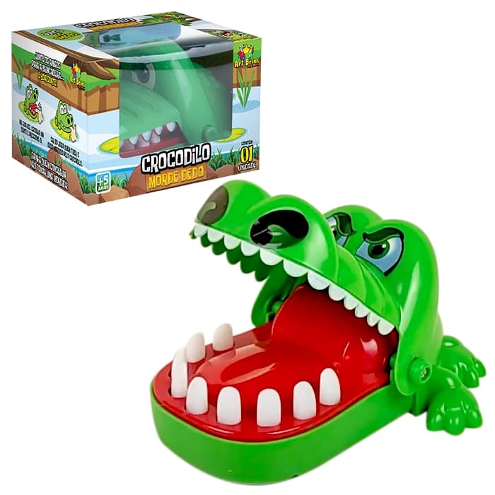 Jogo Crocodilo Morde Dedo -Art Brink