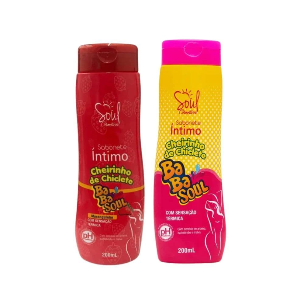 Sabonete Intimo Soul kit com 3 Unidades