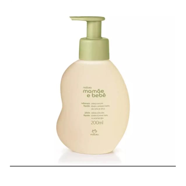 Natura sabonete liquido mamãe e bebê 200ml