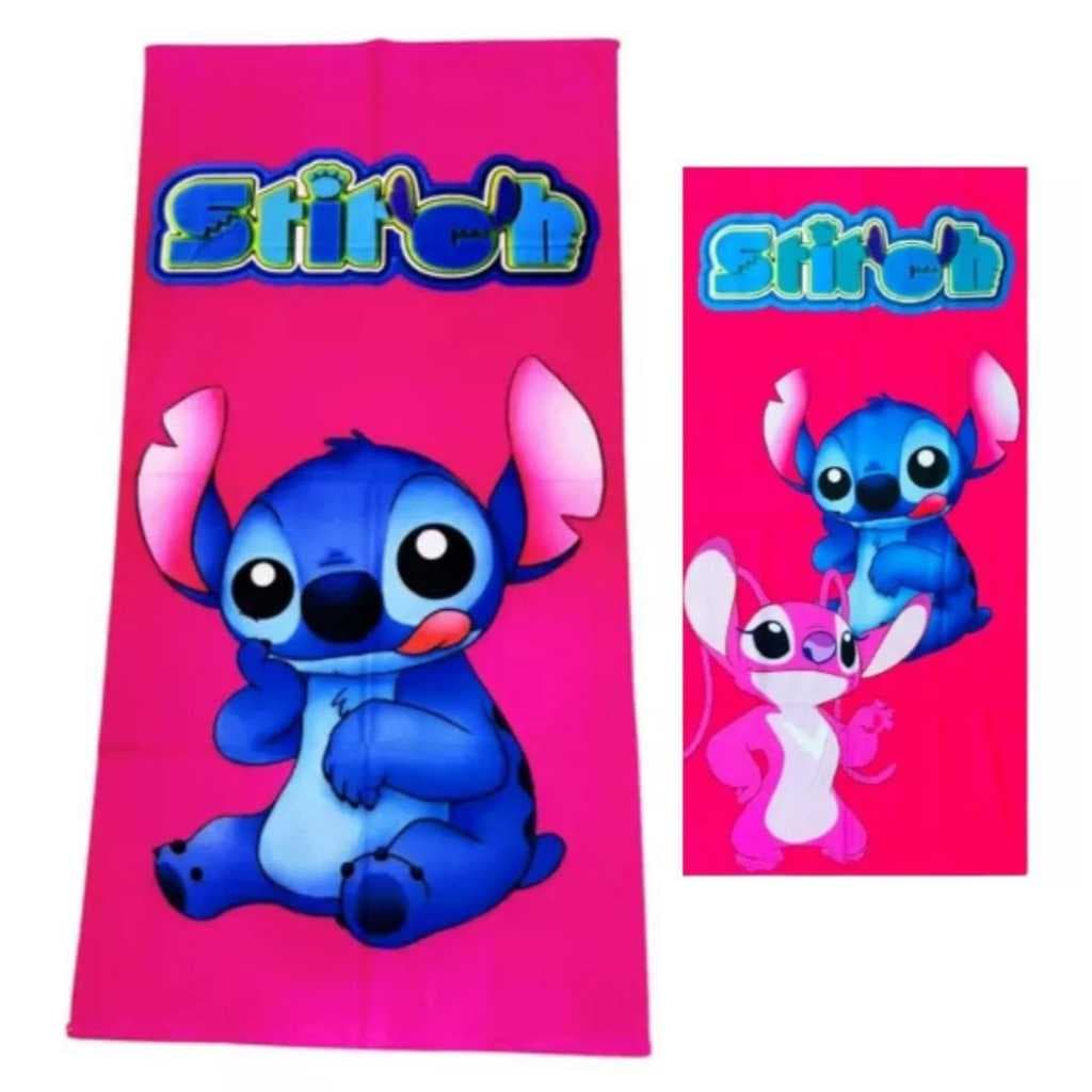 Kit Toalha de banho + Toalha de rosto Lilo Stitch