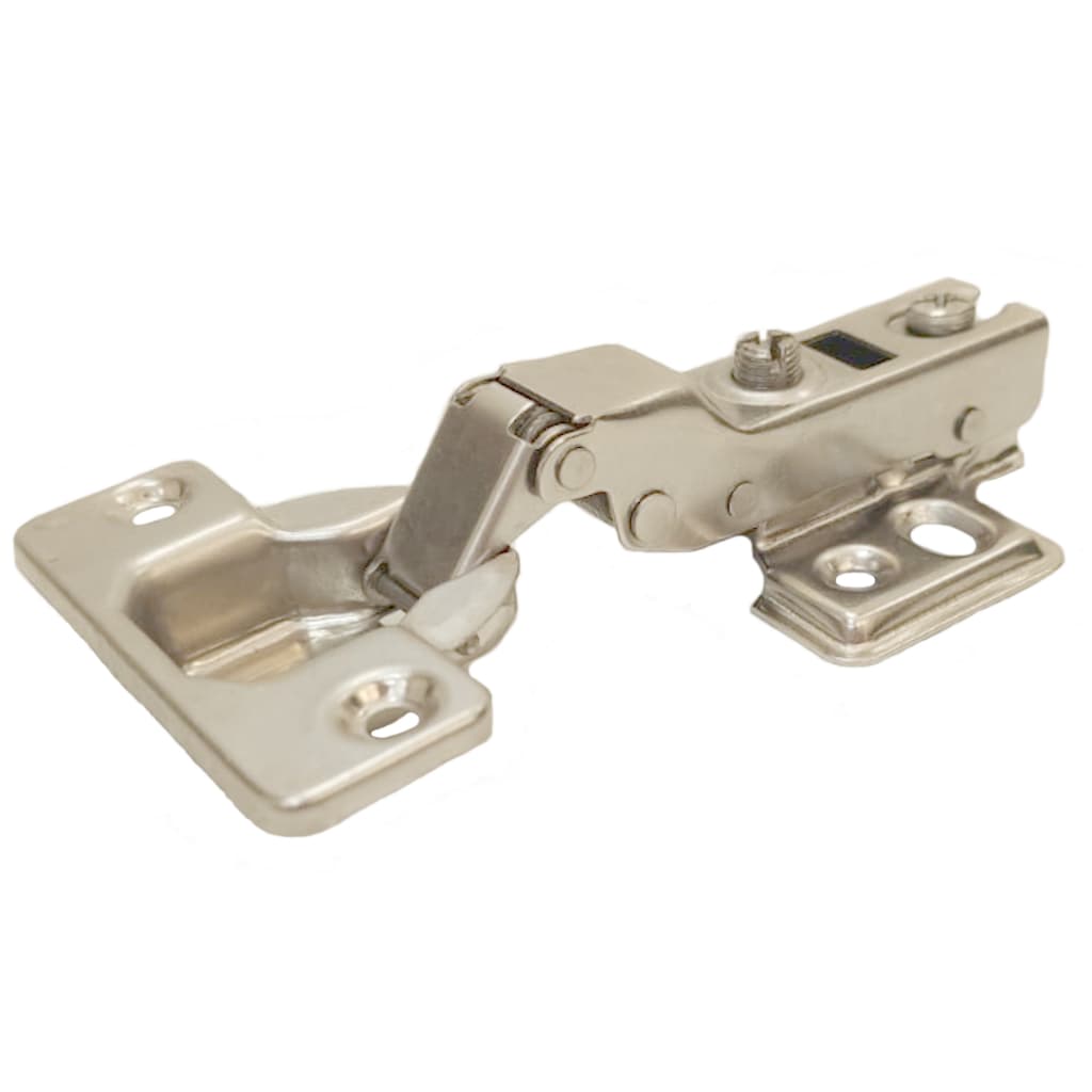 Kit 10 Dobradiças Com Amortecedor 35mm Porta Armário Gabinete Guarda Roupas Móveis Renna