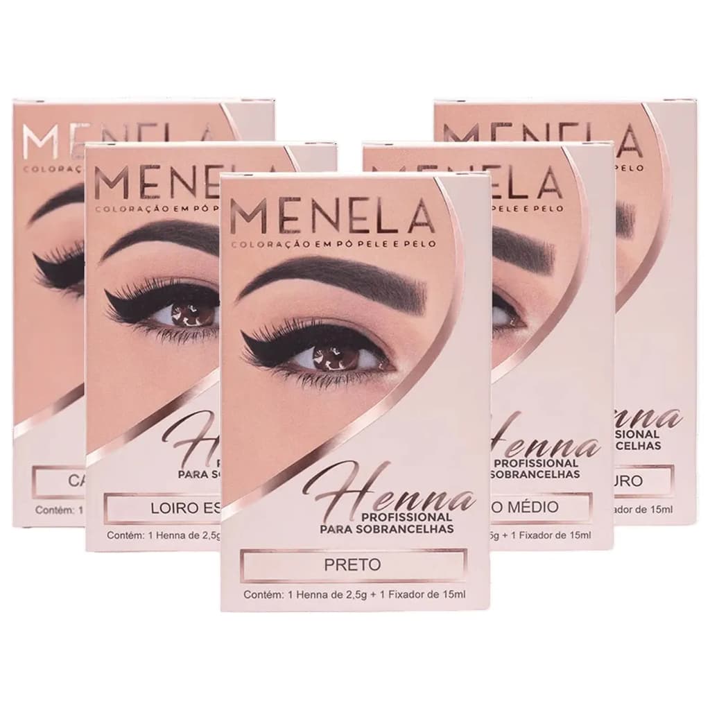 Henna para Sobrancelha Menela 2,5g