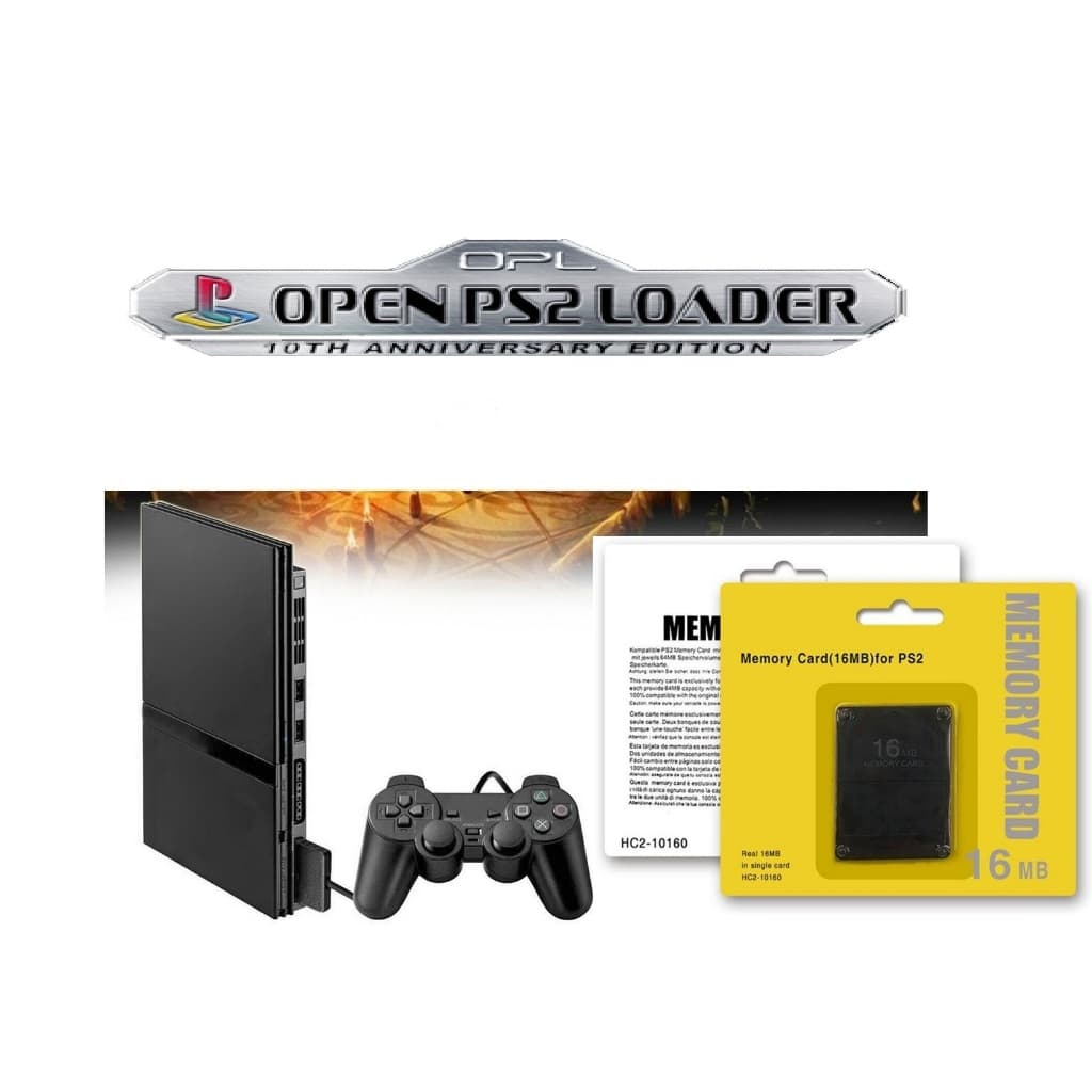 Memory Card 16mb Ps2 Playstation 2 Opl Ulauncher Atual