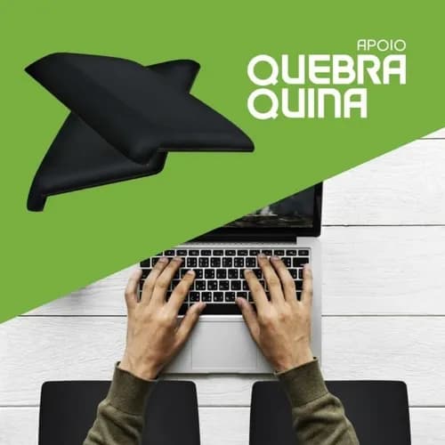 Apoio Ergonômico para Antebraço - Quebra-Quina (par)