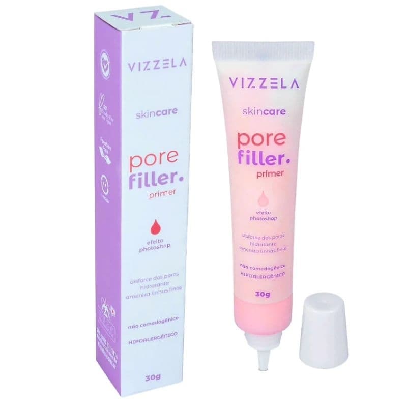 Pore Filler Primer Skincare Vizzela Original - Envio Imediato