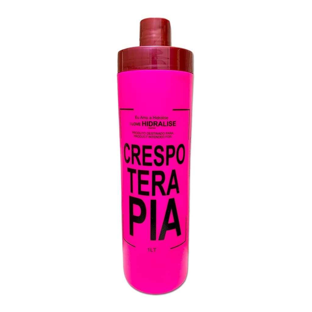 Mascara Crespoterapia Tratamento para Cabelos Crespos Hidralize 1L Hidrata Fortifica Antifrizz