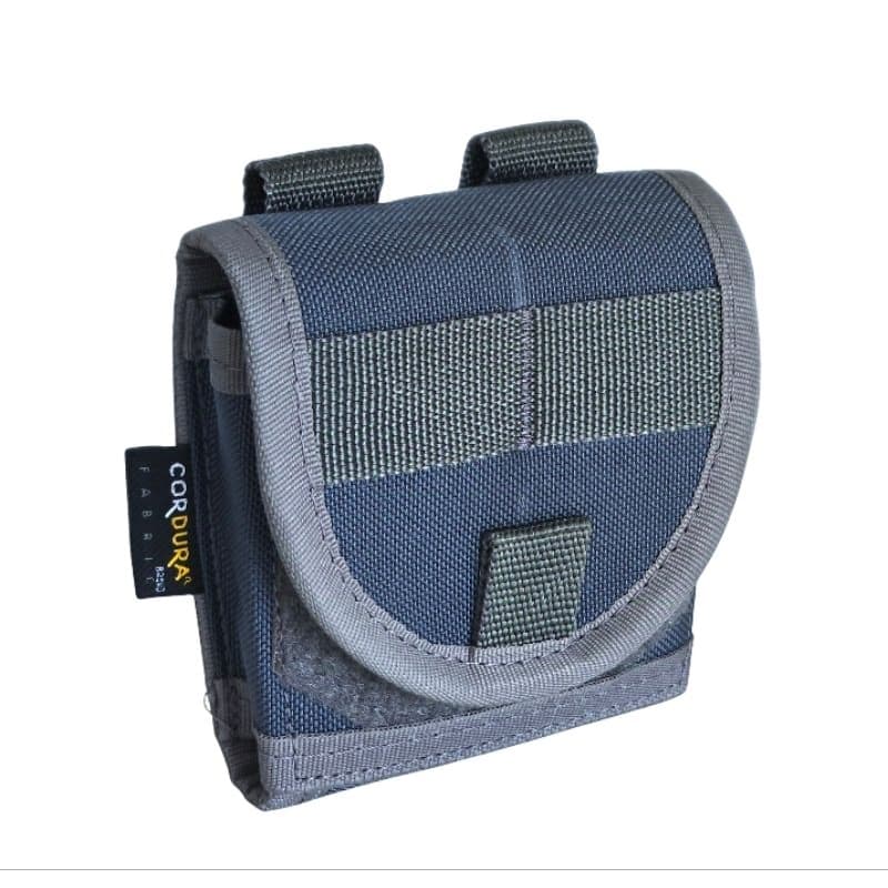 Porta Algemas Comanfy Cinza Bandeirante Modular ou Preto em Cordura 1000d