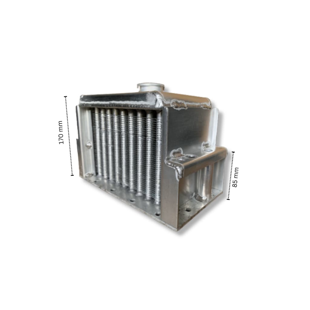 Radiador De Água Trator Tobata Yanmar Ns11 Ns12 Ns90
