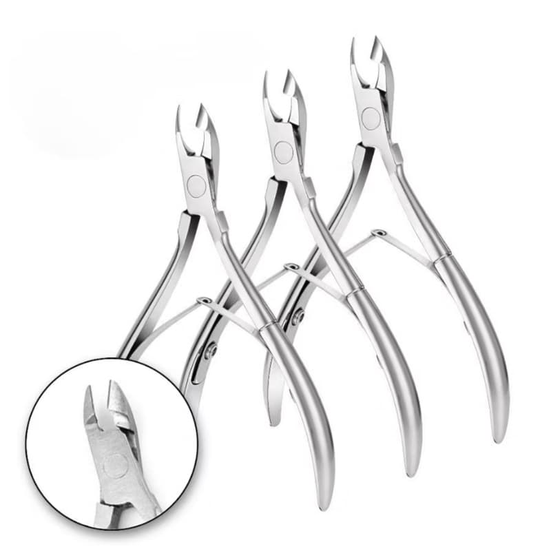 Kit 1/3/5 Alicate De Cutícula Unha Manicure PROFISSIONAL Original Lâminas Em Aço Inox