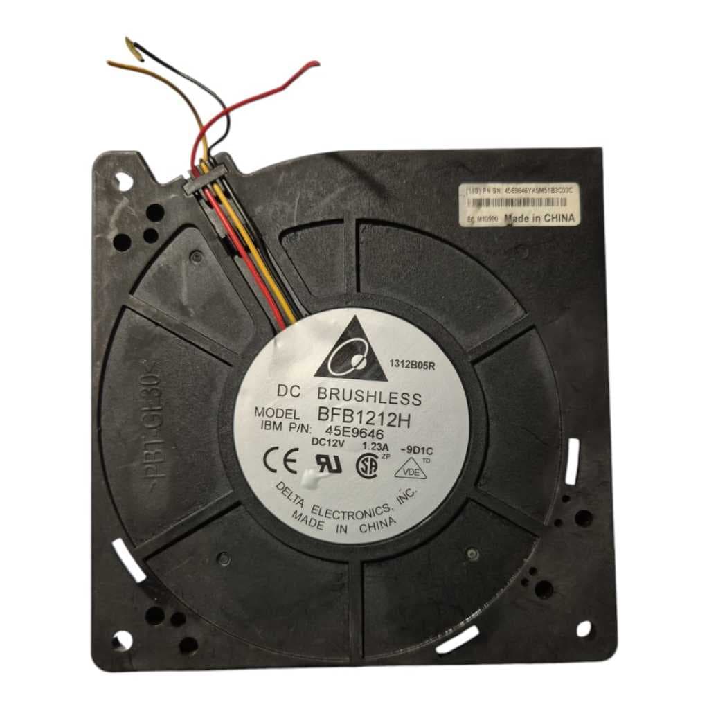 Cooler Turbofan 120x120x32mm Dc12v 1.23a Bfb1212h 3 Fios