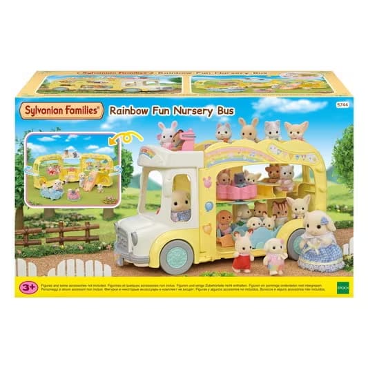 Sylvanian Families Ônibus Arco-Íris Jardim da Infância 5744 - Epoch
